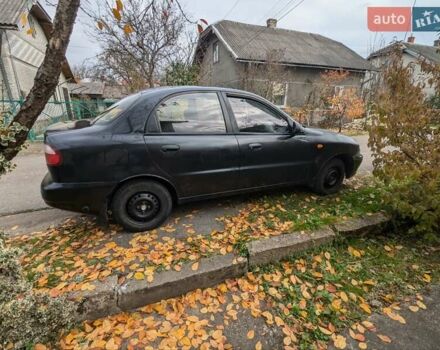 Черный Дэу Ланос, объемом двигателя 1.5 л и пробегом 300 тыс. км за 1500 $, фото 13 на Automoto.ua