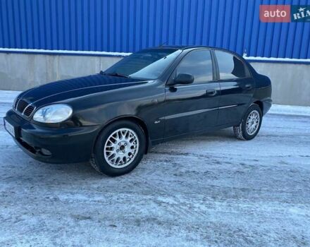 Чорний Деу Ланос, об'ємом двигуна 1.5 л та пробігом 231 тис. км за 2299 $, фото 7 на Automoto.ua