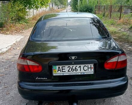 Черный Дэу Ланос, объемом двигателя 1.5 л и пробегом 213 тыс. км за 2400 $, фото 3 на Automoto.ua