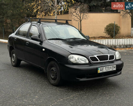Черный Дэу Ланос, объемом двигателя 1.5 л и пробегом 267 тыс. км за 1499 $, фото 2 на Automoto.ua