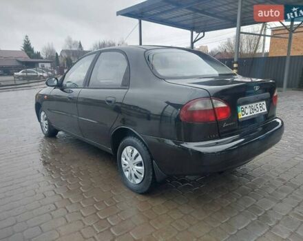 Черный Дэу Ланос, объемом двигателя 1.5 л и пробегом 185 тыс. км за 2100 $, фото 8 на Automoto.ua