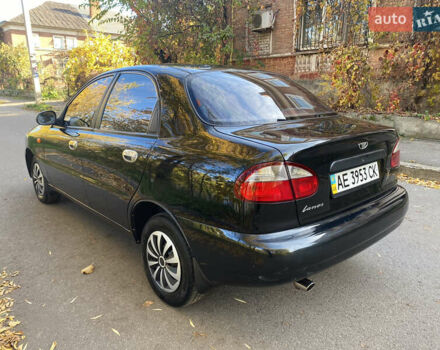 Дэу Ланос 2008 в Кривом Роге на Automoto.ua Черный Дэу Ланос, объемом двигателя 1.5 л и пробегом 105 тыс. км за 2700 $, фото 1 на Automoto.ua