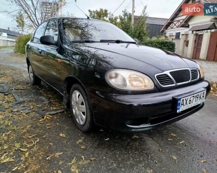 Чорний Деу Ланос, об'ємом двигуна 1.5 л та пробігом 351 тис. км за 2000 $, фото 1 на Automoto.ua