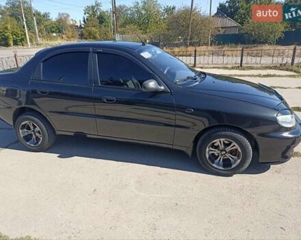 Дэу Ланос 2008 в Первомайск на Automoto.ua Черный Дэу Ланос, объемом двигателя 1.39 л и пробегом 85 тыс. км за 3100 $, фото 6 на Automoto.ua