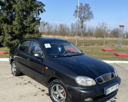 Дэу Ланос 2008 в Жидачов на Automoto.ua Черный Дэу Ланос, объемом двигателя 1.5 л и пробегом 204 тыс. км за 2000 $, фото 3 на Automoto.ua