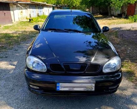 Черный Дэу Ланос, объемом двигателя 1.6 л и пробегом 104 тыс. км за 3000 $, фото 8 на Automoto.ua