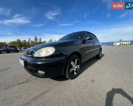 Черный Дэу Ланос, объемом двигателя 1.6 л и пробегом 137 тыс. км за 3600 $, фото 4 на Automoto.ua