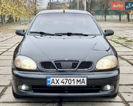 Черный Дэу Ланос, объемом двигателя 1.5 л и пробегом 198 тыс. км за 2500 $, фото 2 на Automoto.ua