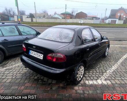 Черный Дэу Ланос, объемом двигателя 1.5 л и пробегом 220 тыс. км за 1000 $, фото 3 на Automoto.ua