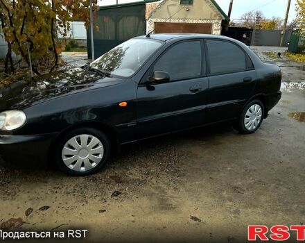 Черный Дэу Ланос, объемом двигателя 1.4 л и пробегом 220 тыс. км за 1800 $, фото 10 на Automoto.ua