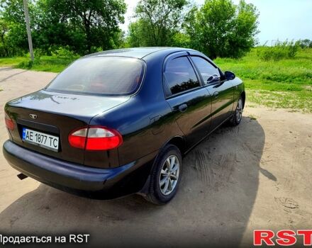 Черный Дэу Ланос, объемом двигателя 1.5 л и пробегом 140 тыс. км за 3100 $, фото 3 на Automoto.ua
