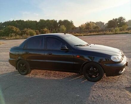 Дэу Ланос 2008 в Кропивницком (Кировограде) на Automoto.ua Черный Дэу Ланос, объемом двигателя 1.5 л и пробегом 185 тыс. км за 2700 $, фото 4 на Automoto.ua