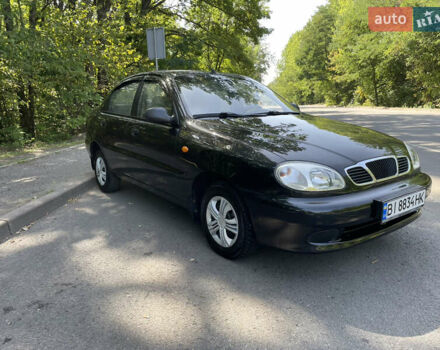 Чорний Деу Ланос, об'ємом двигуна 1.5 л та пробігом 182 тис. км за 2850 $, фото 6 на Automoto.ua