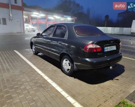 Чорний Деу Ланос, об'ємом двигуна 1.5 л та пробігом 147 тис. км за 2350 $, фото 4 на Automoto.ua
