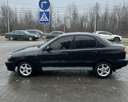 Черный Дэу Ланос, объемом двигателя 1.5 л и пробегом 161 тыс. км за 1950 $, фото 16 на Automoto.ua