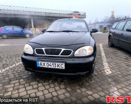 Черный Дэу Ланос, объемом двигателя 1.5 л и пробегом 220 тыс. км за 1000 $, фото 4 на Automoto.ua