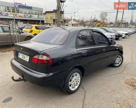 Черный Дэу Ланос, объемом двигателя 1.5 л и пробегом 231 тыс. км за 2900 $, фото 4 на Automoto.ua