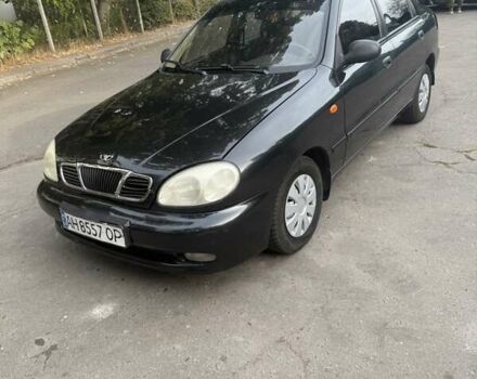 Черный Дэу Ланос, объемом двигателя 1.5 л и пробегом 99 тыс. км за 1650 $, фото 2 на Automoto.ua