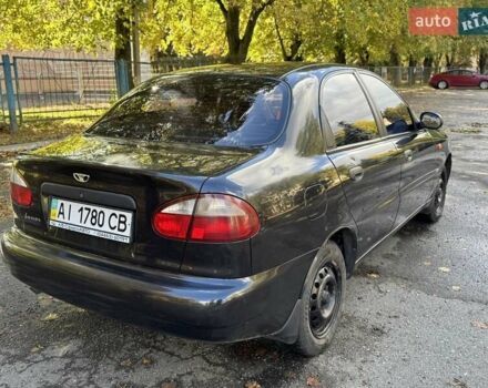 Черный Дэу Ланос, объемом двигателя 1.5 л и пробегом 164 тыс. км за 3000 $, фото 3 на Automoto.ua
