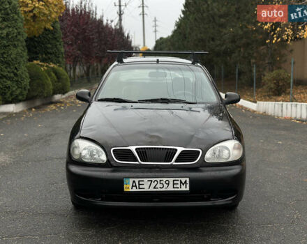 Черный Дэу Ланос, объемом двигателя 1.5 л и пробегом 267 тыс. км за 1499 $, фото 1 на Automoto.ua