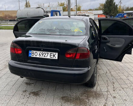 Черный Дэу Ланос, объемом двигателя 1.5 л и пробегом 130 тыс. км за 2300 $, фото 5 на Automoto.ua