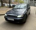 Черный Дэу Ланос, объемом двигателя 1.4 л и пробегом 150 тыс. км за 1500 $, фото 1 на Automoto.ua