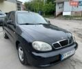 Черный Дэу Ланос, объемом двигателя 1.5 л и пробегом 350 тыс. км за 2200 $, фото 1 на Automoto.ua