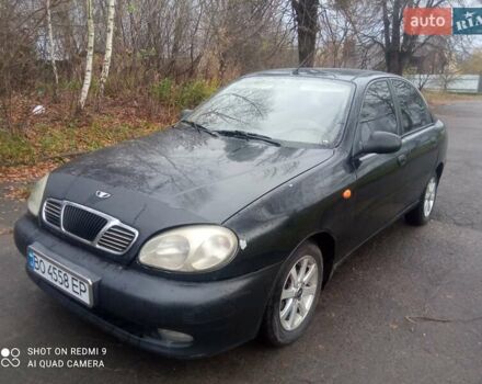 Чорний Деу Ланос, об'ємом двигуна 1.6 л та пробігом 230 тис. км за 1750 $, фото 10 на Automoto.ua
