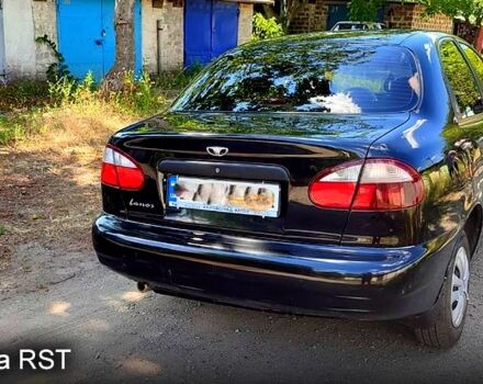 Черный Дэу Ланос, объемом двигателя 1.6 л и пробегом 104 тыс. км за 3000 $, фото 7 на Automoto.ua