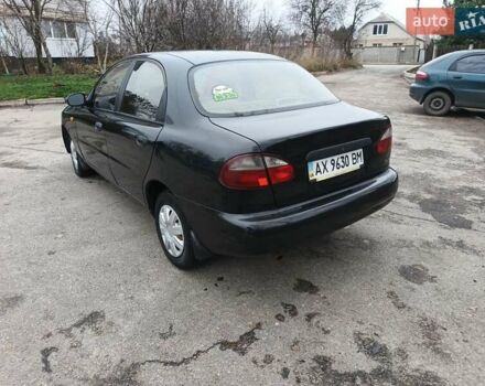Черный Дэу Ланос, объемом двигателя 1.5 л и пробегом 240 тыс. км за 1800 $, фото 6 на Automoto.ua