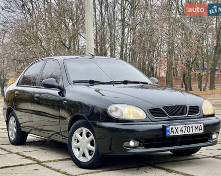 Черный Дэу Ланос, объемом двигателя 1.5 л и пробегом 198 тыс. км за 2500 $, фото 1 на Automoto.ua