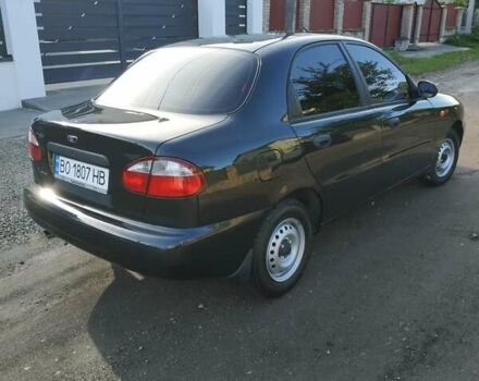 Черный Дэу Ланос, объемом двигателя 1.5 л и пробегом 37 тыс. км за 3950 $, фото 6 на Automoto.ua