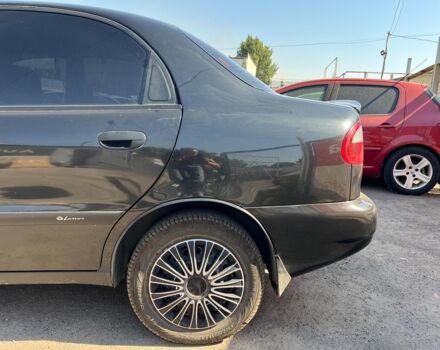 Черный Дэу Ланос, объемом двигателя 1.5 л и пробегом 209 тыс. км за 3490 $, фото 12 на Automoto.ua