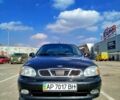 Черный Дэу Ланос, объемом двигателя 14 л и пробегом 150 тыс. км за 2500 $, фото 1 на Automoto.ua