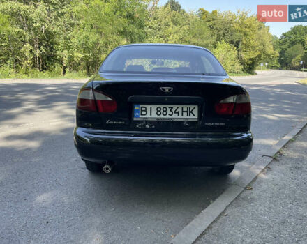 Чорний Деу Ланос, об'ємом двигуна 1.5 л та пробігом 182 тис. км за 2850 $, фото 3 на Automoto.ua