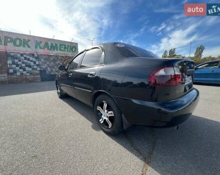 Черный Дэу Ланос, объемом двигателя 1.6 л и пробегом 137 тыс. км за 3600 $, фото 6 на Automoto.ua