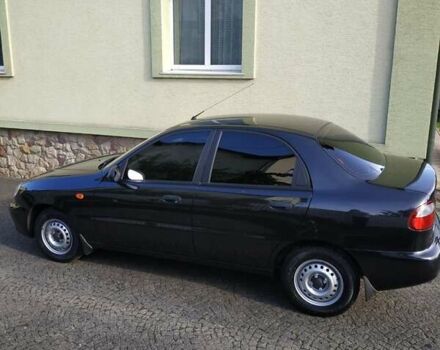 Черный Дэу Ланос, объемом двигателя 1.5 л и пробегом 37 тыс. км за 3950 $, фото 9 на Automoto.ua