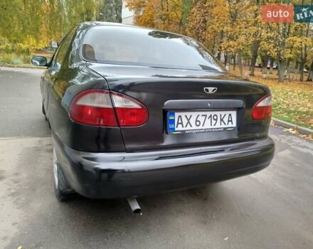 Чорний Деу Ланос, об'ємом двигуна 1.5 л та пробігом 351 тис. км за 2000 $, фото 3 на Automoto.ua