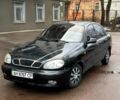 Черный Дэу Ланос, объемом двигателя 1.4 л и пробегом 160 тыс. км за 2200 $, фото 1 на Automoto.ua
