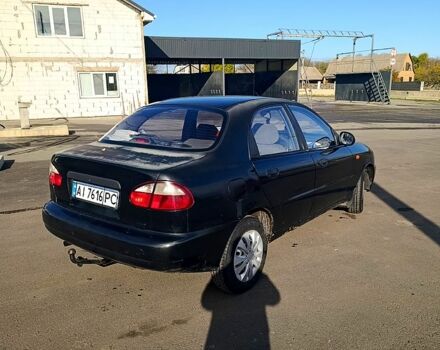 Деу Ланос 2009 у Жашкове на Automoto.ua Чорний Деу Ланос, об'ємом двигуна 1.5 л та пробігом 313 тис. км за 1650 $, фото 2 на Automoto.ua