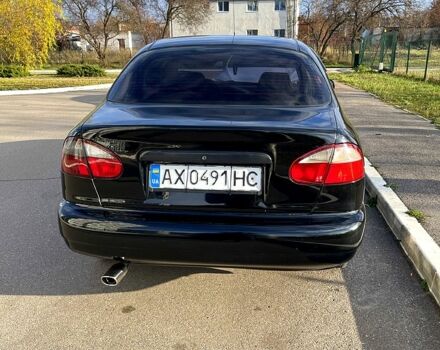 Черный Дэу Ланос, объемом двигателя 1.6 л и пробегом 326 тыс. км за 2700 $, фото 8 на Automoto.ua