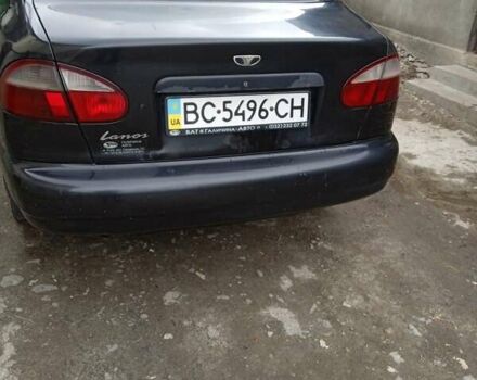 Черный Дэу Ланос, объемом двигателя 1.5 л и пробегом 197 тыс. км за 2500 $, фото 4 на Automoto.ua