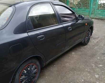 Черный Дэу Ланос, объемом двигателя 1.5 л и пробегом 197 тыс. км за 2500 $, фото 6 на Automoto.ua