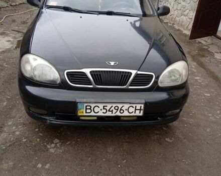 Черный Дэу Ланос, объемом двигателя 1.5 л и пробегом 197 тыс. км за 2500 $, фото 2 на Automoto.ua