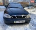 Черный Дэу Ланос, объемом двигателя 1.5 л и пробегом 98 тыс. км за 1800 $, фото 1 на Automoto.ua