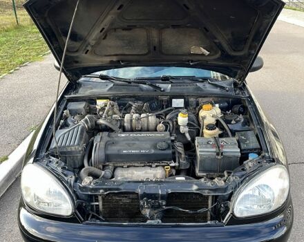 Черный Дэу Ланос, объемом двигателя 1.6 л и пробегом 326 тыс. км за 2700 $, фото 9 на Automoto.ua