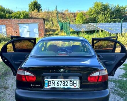 Черный Дэу Ланос, объемом двигателя 1.5 л и пробегом 162 тыс. км за 3100 $, фото 4 на Automoto.ua