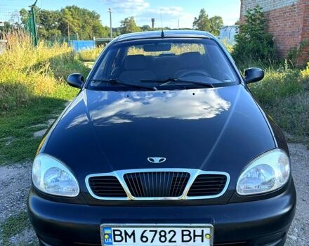 Черный Дэу Ланос, объемом двигателя 1.5 л и пробегом 162 тыс. км за 3100 $, фото 1 на Automoto.ua