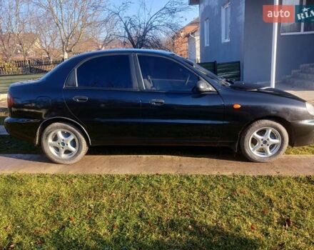 Черный Дэу Ланос, объемом двигателя 1.5 л и пробегом 76 тыс. км за 2300 $, фото 5 на Automoto.ua