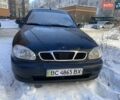 Черный Дэу Ланос, объемом двигателя 1.5 л и пробегом 98 тыс. км за 1800 $, фото 1 на Automoto.ua